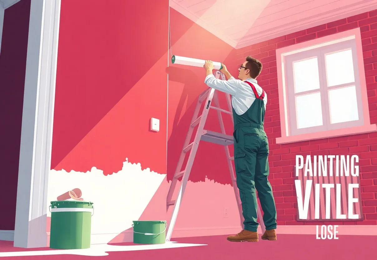 Peintre Bourg-en-Bresse 01000 en intervention sur un chantier